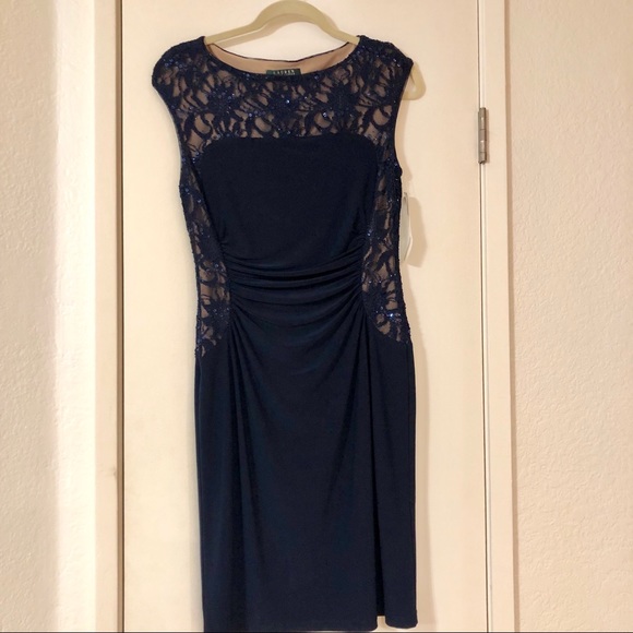 Ralph Lauren Cocktail Dress NWT ⭐️ - Picture 4 of 7